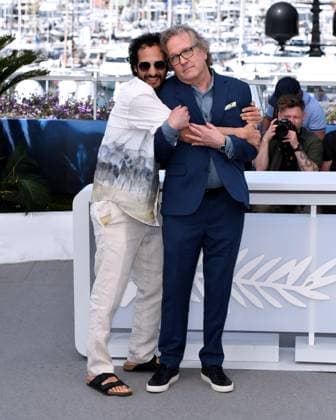 Cannes, 77th Cannes Film Festival 2024 Photocall film The Apprentice In the photo: Ali Abbasi, Martin Donovan  Copyright: xAlbertoxTerenghix xipa-agency.nex xPoolxPhotoxEventsx03x IPA_Agency_IPA46344982