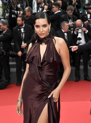 Cannes, France: Cannes, 77th Cannes Film Festival 2024 Red Carpet The Apprentice Pictured: Sara Gundogan Cannes France  - ZUMAp169 20240521_zea_p169_115 Copyright: xAlbertoxTerenghi xipa-agency.netx