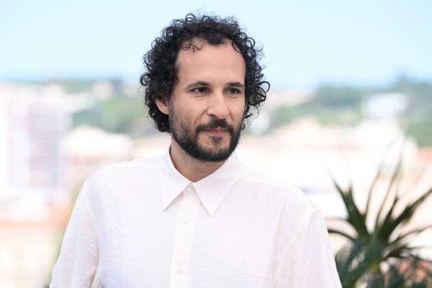 CANNES, FRANCE MAY 21 G D Ali ABBASI director, during the photocall of the film The Apprentice in Competition at the 77th Cannes Film Festival at the Palais des Festivals on May 21, 2024 in Cannes, France CELEBRITES 77eme Festival de Cannes Photocall 21 05 2024 ValentinaClaret Panoramic 