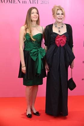 Carmen Thyssen Receives Bazaar Women in Art Award - Madrid Carmen Cervera, Baroness Thyssen, with her daughter Carmen at the presentation of the Baazar Women in Art award at the Thyssen-Bornemisza Museum, on May 20, 2024, in Madrid, Spain. Photo by Jose Oliva Europa Press ABACAPRESS.COM Madrid Spain  Copyright: xEuropaxPress ABACAx