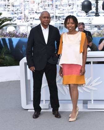 Cannes, 77th Cannes Film Festival 2024 Photocall film Ernest Cole, Lost And Found In the photo: Raoul Peck, Laurence Lascary  Copyright: xAlbertoxTerenghix xipa-agency.nex xPoolxPhotoxEventsx03x IPA_Agency_IPA46345113