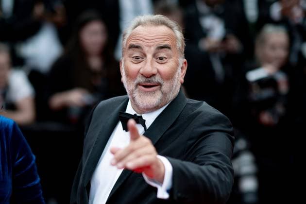 Cannes, France 20th May, 2024 Antoine Dulery attends The Apprentice Screening red carpet at the 77th annual Cannes Film Festival at Palais des Festivals on May Ã , 2024 in Cannes, France CINEMA 77eme Festival de Cannes Red Carpet du film The Apprentice 20 05 2024 NorbertScanella Panoramic 