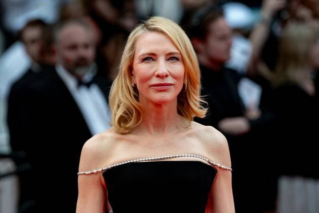 Cannes, France 20th May, 2024 Cate Blanchett attends The Apprentice Screening red carpet at the 77th annual Cannes Film Festival at Palais des Festivals on May Ã , 2024 in Cannes, France CINEMA 77eme Festival de Cannes Red Carpet du film The Apprentice 20 05 2024 NorbertScanella Panoramic 