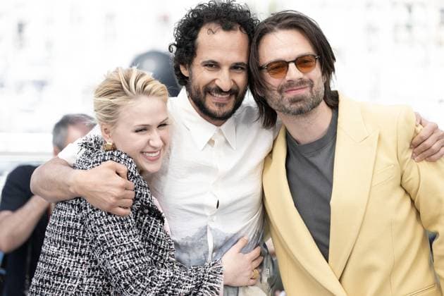 Annual Cannes Film Festival - The Apprentice Photocall - Cannes DN Maria Bakalova, Ali Abbasi and Sebastian Stan attend The Apprentice Photocall at the 77th annual Cannes Film Festival at Palais des Festivals on May 21, 2024 in Cannes, France. Photo by David NIVIERE ABACAPRESS.COM CANNES France  Copyright: xNivierexDavid ABACAPRESS.COMx