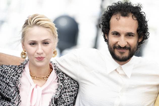 Annual Cannes Film Festival - The Apprentice Photocall - Cannes DN Maria Bakalova and Ali Abbasi attend The Apprentice Photocall at the 77th annual Cannes Film Festival at Palais des Festivals on May 21, 2024 in Cannes, France. Photo by David NIVIERE ABACAPRESS.COM CANNES France  Copyright: xNivierexDavid ABACAPRESS.COMx