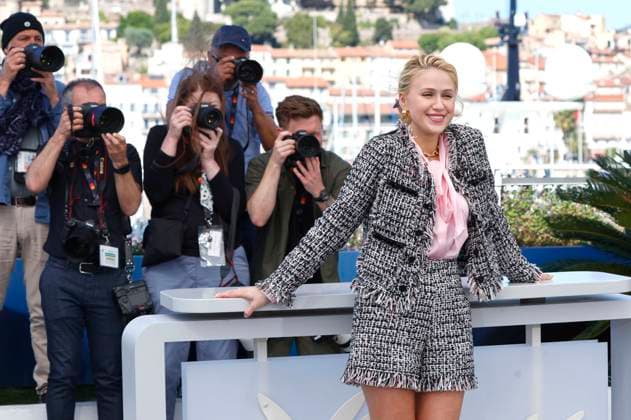 Maria Bakalova at the photocall for the movie The Apprentice at the Festival de Cannes 2024 77 Cannes International Film Festival at the Palais des Festivals Cannes, 21 05 2024 Foto:xD.xBedrosianx xFuturexImagex apprentice_call_4536