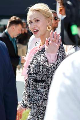 Maria Bakalova at the photocall for the movie The Apprentice at the Festival de Cannes 2024 77 Cannes International Film Festival at the Palais des Festivals Cannes, 21 05 2024 Foto:xD.xBedrosianx xFuturexImagex apprentice_call_4546