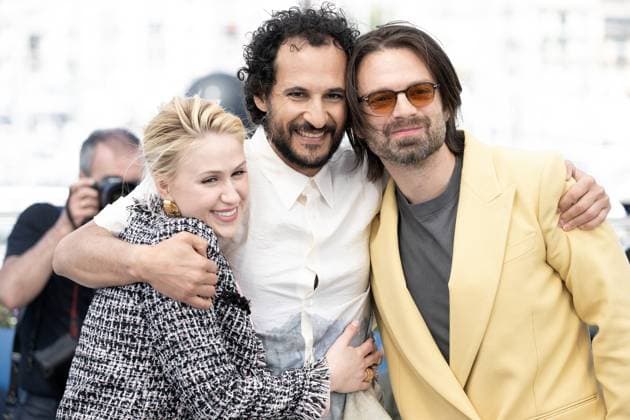 Annual Cannes Film Festival - The Apprentice Photocall - Cannes DN Maria Bakalova, Ali Abbasi and Sebastian Stan attend The Apprentice Photocall at the 77th annual Cannes Film Festival at Palais des Festivals on May 21, 2024 in Cannes, France. Photo by David NIVIERE ABACAPRESS.COM CANNES France  Copyright: xNivierexDavid ABACAPRESS.COMx