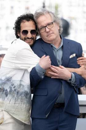 Annual Cannes Film Festival - The Apprentice Photocall - Cannes DN Ali Abbasi and Martin Donovan attend The Apprentice Photocall at the 77th annual Cannes Film Festival at Palais des Festivals on May 21, 2024 in Cannes, France. Photo by David NIVIERE ABACAPRESS.COM CANNES France  Copyright: xNivierexDavid ABACAPRESS.COMx