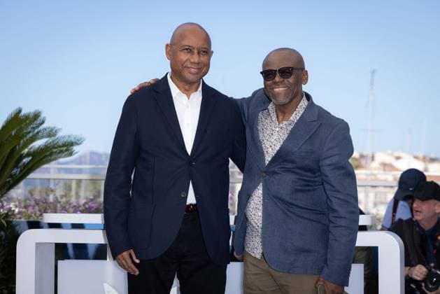 Cannes - Ernest Cole, Lost And Found Photocall Raoul Peck and Leslie Matlaisane attend Ernest Cole, Lost And Found photocall at the 77th annual Cannes Film Festival at Palais des Festivals on May 21, 2024 in Cannes, France. Photo by Shootpix ABACAPRESS.COM Cannes France  Copyright: xShootpix ABACAx