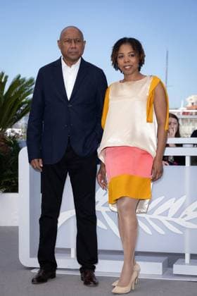 Cannes - Ernest Cole, Lost And Found Photocall Laurence Lascary and Raoul Peck attend Ernest Cole, Lost And Found photocall at the 77th annual Cannes Film Festival at Palais des Festivals on May 21, 2024 in Cannes, France Photo by Shootpix ABACAPRESS.COM Cannes France  Copyright: xShootpix ABACAx
