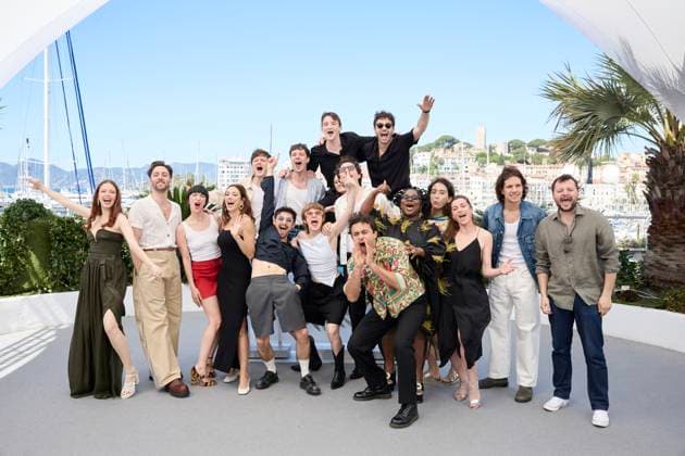 Photocall of the Adami film at the 77th Cannes International Film Festival Hà loïse Janjaud, Adrien Dewitte, Mathilde Auneveux, Vanessa Guide, Sam Chemoul, Laetitia Pansanel, Tristan Pellegrino, Eliott Margueron, Merwane Tajouiti, Florian Lesieur, Liza Alegria Ndikita, Adib Cheikhi, Solange Sylva, Nina Meurisse, Abraham Wapler, Là on Plazol Photocall of the film Adami during the 77th Cannes International Film Festival on May 21, 2024 Jacovides Moreau Bestimage Photocall of the film Adami during the 77th Cannes International Film Festival on May 21, 2024 Cannes France Copyright: xJACOVIDES-MOREAUx xBESTIMAGExJACOVIDES-MOREAUx xBESTIMAGEx