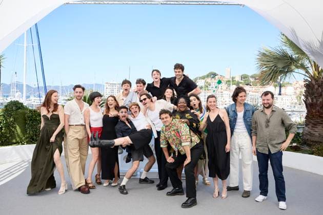 Photocall of the Adami film at the 77th Cannes International Film Festival Hà loïse Janjaud, Adrien Dewitte, Mathilde Auneveux, Vanessa Guide, Sam Chemoul, Laetitia Pansanel, Tristan Pellegrino, Eliott Margueron, Merwane Tajouiti, Florian Lesieur, Liza Alegria Ndikita, Adib Cheikhi, Solange Sylva, Nina Meurisse, Abraham Wapler, Là on Plazol Photocall of the film Adami during the 77th Cannes International Film Festival on May 21, 2024 Jacovides Moreau Bestimage Photocall of the film Adami during the 77th Cannes International Film Festival on May 21, 2024 Cannes France Copyright: xJACOVIDES-MOREAUx xBESTIMAGExJACOVIDES-MOREAUx xBESTIMAGEx