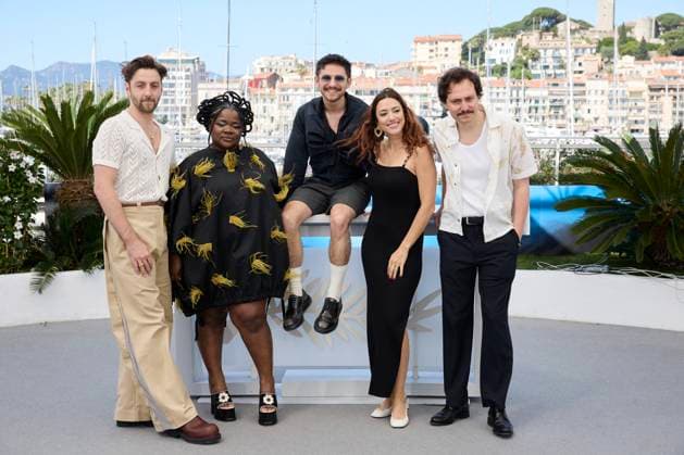 Photocall du film Adami lors du 77eme Festival International du Film de Cannes Laetitia Pansanel, Nina Meurisse, Eliott Margueron, Solange Sylva, Merwane Tajouiti Photocall of the film Adami during the 77th Cannes International Film Festival on May 21, 2024 Cannes France Jacovides Moreau Bestimage Photocall of the film Adami during the 77th Cannes International Film Festival on May 21, 2024 Cannes France  Copyright: xJACOVIDES-MOREAUx xBESTIMAGExJACOVIDES-MOREAUx xBESTIMAGEx