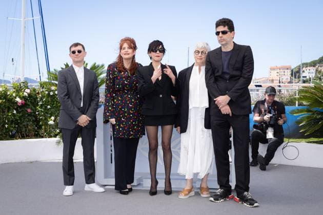 Cannes - Jury Des Courts Metrages & De La Cinef Photocall Short film jury members Vladimir PeriÅ¡iÄ?, Jury Claudine Nougaret, President of the Short Films Jury Lubna Azabal and Marie-Castille Mention-Schaar attend a photocall for the Jury Des Courts Metrages & De La Cinef at the 77th annual Cannes Film Festival at Palais des Festivals on May 21, 2024 in Cannes, France. Photo by Shootpix ABACAPRESS.COM Cannes France  Copyright: xShootpix ABACAx