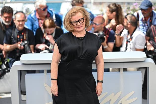 May 21, 2024, Cannes, Cannes, France: ELIZABETH SAUNDERS attends the The Shrouds (Les Linceuls) Photocall at the 77th annual Cannes Film Festival at Palais des Festivals on May 21, 2024 in Cannes, France. Cannes France - ZUMAk160 20240521_zip_k160_029 Copyright: xStefanosxKyriazisx