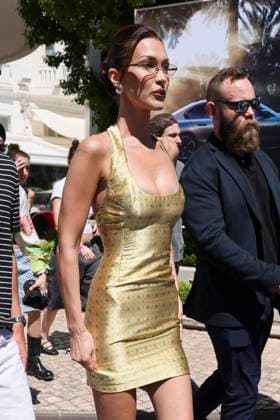 Cannes - Bella Hadid At Hotel Martinez Bella Hadid is spotted at Hotel Martinez during 77th Cannes Film Festival in Cannes, France on May 21, 2124. Photo by Marco Piovanotto ABACAPRESS.COM Cannes France  Copyright: xPiovanottoxMarco ABACAx