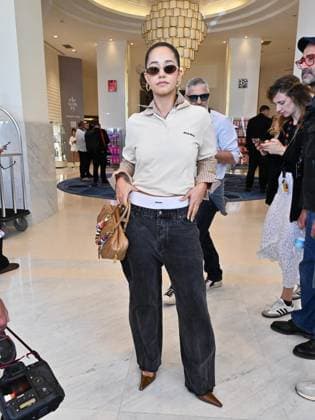 Cannes, 77th Cannes Film Festival 2024, day 8 - arrivals at the Martinez hotel In the photo: LÃ na Mahfouf  Copyright: xManuelexMangiarottix xipa-agencyx xPoolxPhotoxEventsx03x IPA_Agency_IPA46357933