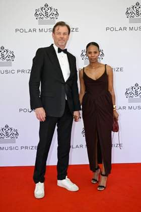 STOCKHOLM, SWEDEN 20240521 Michael Wolf and Lili Assefa arrive at the Polar Prize 2024, awarded at the Grand Hotel in Stockholm STOCKHOLM SWEDEN x10070x  Copyright: xJessicaxGow TTx POLARPRISET 2024 QDP0oix_IQg
