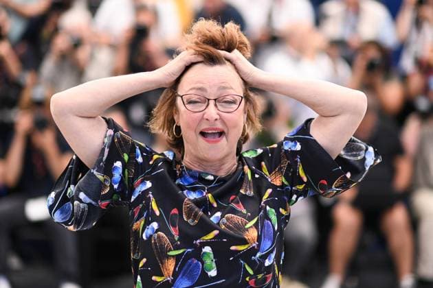 Cannes Misericorde Photocall Catherine Frot attending the Misericorde Photocall as part of the 77th Cannes International Film Festival in Cannes, France on May 21, 2024. Photo by Aurore Marechal ABACAPRESS.COM Cannes France  Copyright: xMarechalxAurore ABACAx