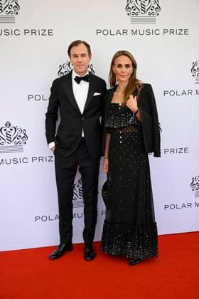 STOCKHOLM, SWEDEN 20240521 Karl Johan Persson and Leonie Persson arrive at the Polar Prize 2024, awarded at the Grand Hotel in Stockholm STOCKHOLM SWEDEN x10070x  Copyright: xJessicaxGow TTx POLARPRISET 2024 8MBgo6_tF5E