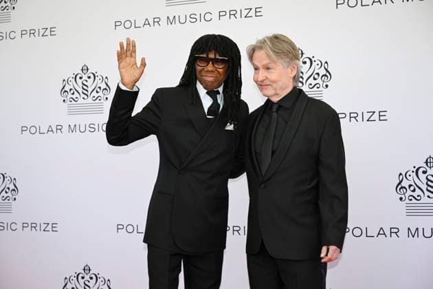 Polar music prize recipients Nile Rodgers and Esa Pekka Salonen arrive at the Polar Music Prize awards at Grand hotel in Stockholm, Sweden on may 21, 2024 STOCKHOLM SWEDEN x10070x  Copyright: xJessicaxGow TTx POLAR MUSIC PRIZE 2024 4uCTMgAg-0M