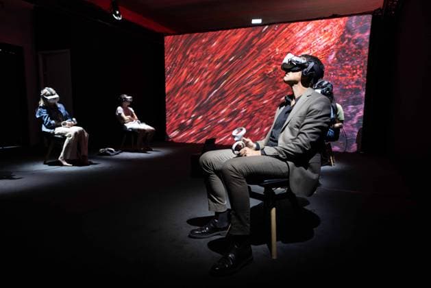 David Lisnard visits the 1st edition of the Immersive Competition at the Cineum during the 77th Cannes International Film Festival Cannes Mayor David Lisnard visits the 1st edition of the Immersive Competition at the Cineum during the 77th Cannes International Film Festival in Cannes, France, France, May 21, 2024 Jeremy Melloul Bestimage Cannes Mayor David Lisnard visits the 1st edition of the Immersive Competition at the Cineum during the 77th Cannes International Film Festival in Cannes, France, on May 21, 2024 Cannes France  Copyright: xJeremyxMelloulx xBestimagexJeremyxMelloulx xBestimagex