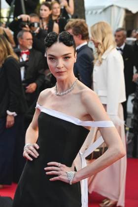 Cannes, 77th Cannes Film Festival 2024 Red Carpet of the film Marcello Mio In the photo: Mariacarla Boscano  Copyright: xManuelexMangiarotti xipa-agency.x x xipa-agencyxnetx IPA_Agency_IPA46363431