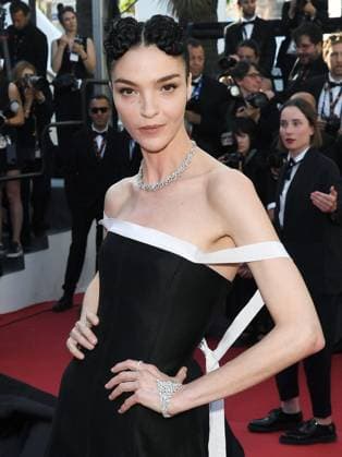 **Cannes, 77th Cannes Film Festival 2024, Ninth evening - red carpet of the film Marcello Mio Cannes, 77th Cannes Film Festival 2024, Seventh evening - Red carpet film Marcello Mio - In the photo: MariaCarla Boscano Cannes France  Copyright: xIPA ABACAx