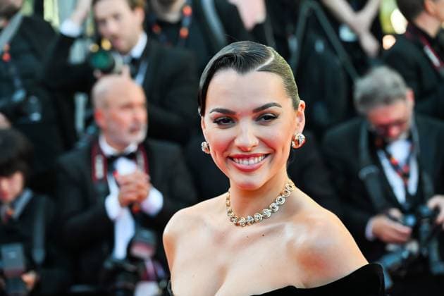 Cannes, 77th Cannes Film Festival 2024 Red Carpet of the film Marcello Mio In the photo: Kleofina  Copyright: xManuelexMangiarotti xipa-agency.x x xipa-agencyxnetx IPA_Agency_IPA46364871