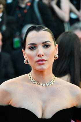 Cannes, 77th Cannes Film Festival 2024 Red Carpet of the film Marcello Mio In the photo: Kleofina  Copyright: xManuelexMangiarotti xipa-agency.x x xipa-agencyxnetx IPA_Agency_IPA46364868