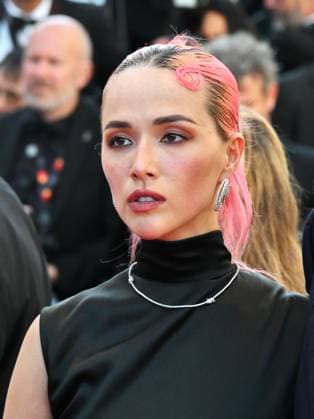 Cannes, 77th Cannes Film Festival 2024, Seventh evening - Red carpet film Marcello Mio - In the photo: Jordan Barrett, Allegra Ream  Copyright: xManuelexMangiarottix xipa-agencyx xPoolxPhotoxEventsx03x IPA_Agency_IPA46366043