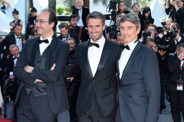 Cannes Marcello Mio Red Carpet NG Arnaud Assoumani, Nelia Barbosa, Alexis Hanquinquant, Marie Patouillet, Iliana Rupert, Marie Jo Perec, Thierry Rey, and Tony Estanguet attending the ?Marcello Mio? Screening and Red Carpet at Palais Des Festivals in Cannes, France on May 21 2024 as part of the 77th Cannes Film Festival. Photo by Nicolas Genin ABACAPRESS.COM Cannes France  Copyright: xGeninxNicolas ABACAx