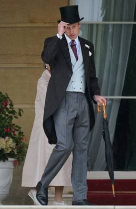 Entertainment Themen der Woche KW21 Entertainment Bilder des Tages News Bilder des Tages The Sovereign s Garden Party Prince William attends The Sovereign s Garden Party at Buckingham Palace, London, UK, on the 21st May 2024. Picture by Yui Mok WPA-Pool London Buckingham Palace London United Kingdom  WHA-0756