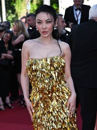**Cannes, 77th Cannes Film Festival 2024, Ninth evening - red carpet of the film Marcello Mio Cannes, 77th Cannes Film Festival 2024, Ninth evening - red carpet of the film Marcello Mio In the photo: JESSICA WANG Cannes France  Copyright: xIPA ABACAx