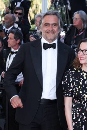 Cannes Olympic Flame On The Red Capet DB mmanuel Chain at the arrival of olympic flame on Marcello Mio Red Carpet at the 77th annual Cannes Film Festival at Palais des Festivals on May 21, 2024 in Cannes, France. Photo by David Boyer ABACAPRESS.COM Cannes France  Copyright: xBoyerxDavid ABACAx