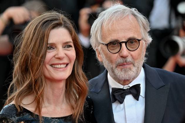 Cannes 2024 Premiere Marcello Mio Chiara Mastroianni, Fabrice Luchini at the premiere of the movie Marcello Mio during the 77th Cannes Film Festival in Cannes, France on May 21, 2024. Photo by Julien Reynaud APS-Medias ABACAPRESS.COM Cannes France  Copyright: xReynaudxJulien APS-Medias ABACAx