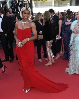 Cannes, France: Cannes, 77th Cannes Film Festival 2024, Red carpet film Marcello mio In the photo: Kelly Rowland Cannes France  - ZUMAp169 20240521_zea_p169_832 Copyright: xAlbertoxTerenghix