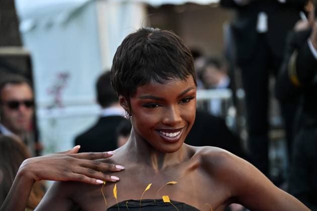 Cannes, France: Cannes, 77th Cannes Film Festival 2024 Red Carpet of the film Marcello Mio In the photo: Leomie Anderson Cannes France  - ZUMAp169 20240521_zea_p169_943 Copyright: xManuelexMangiarotti xipa-agencyx