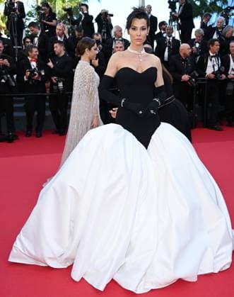 Cannes, 77th Cannes Film Festival 2024, Eighth evening - red carpet of the film Marcello Mio In the photo: Alessandra de Tomaso  Copyright: xSimonexComix xipa-agency.netx xPoolxPhotoxEventsx03x IPA_Agency_IPA46371119