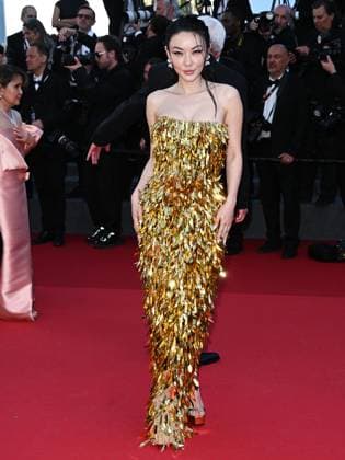 Cannes, 77th Cannes Film Festival 2024, Eighth evening - red carpet of the film Marcello Mio In the photo: JESSICA WANG  Copyright: xSimonexComix xipa-agency.netx xPoolxPhotoxEventsx03x IPA_Agency_IPA46371171