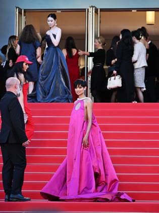 Cannes, 77th Cannes Film Festival 2024, Eighth evening - red carpet of the film Marcello Mio In the photo: Eve Gilles  Copyright: xSimonexComix xipa-agency.netx xPoolxPhotoxEventsx03x IPA_Agency_IPA46371253