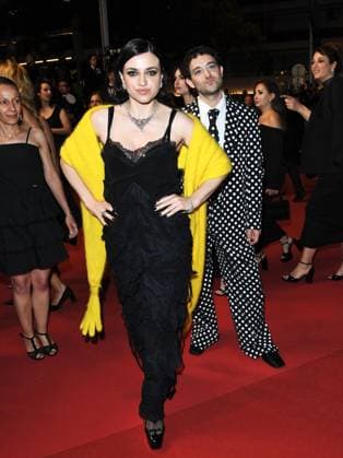 Cannes, 77th Cannes Film Festival 2024, Eighth evening - Red carpet film Parthenope - In the photo: Lista Representative Veronica Lucchesi and Dario Mangiaracina  Copyright: xAlbertoxTerenghix xipa-agency.nex xPoolxPhotoxEventsx03x IPA_Agency_IPA46371477