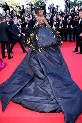 Leomie Anderson at the premiere of the feature film Marcello Mio at the Festival de Cannes 2024 77 Cannes International Film Festival at the Palais des Festivals Cannes, 21 05 2024 Foto:xD.xBedrosianx xFuturexImagex marcello_4558