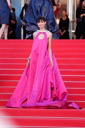 Eve Gilles at the premiere of the feature film Marcello Mio at the Festival de Cannes 2024 77 Cannes International Film Festival at the Palais des Festivals Cannes, 21 05 2024 Foto:xD.xBedrosianx xFuturexImagex marcello_4563
