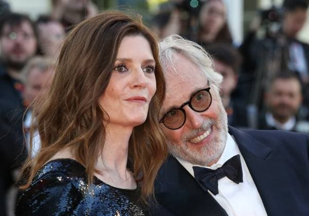 77th Cannes Film Festival Red carpet of the film Marcello mio Chiara Mastroianni and Fabrice Luchini 305312 2024 05 21 Cannes France  Copyright: xIsabellexVautierx xStarfacex STAR_305312_010