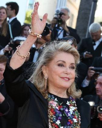 77th Cannes Film Festival Red carpet of the film Marcello mio Catherine Deneuve 305312 2024 05 21 Cannes France  Copyright: xIsabellexVautierx xStarfacex STAR_305312_024