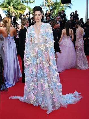 Cannes, 77th Cannes Film Festival 2024, Eighth evening - red carpet of the film Marcello mio In the photo: Isabella Menin  Copyright: xSimonexComix xipa-agency.netx xPoolxPhotoxEventsx03x IPA_Agency_IPA46374183