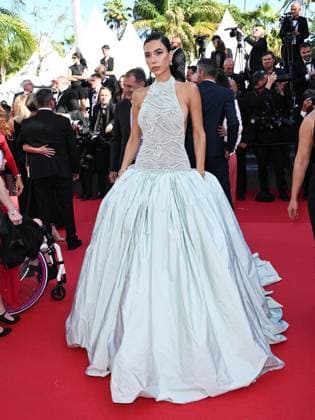 **Cannes, 77th Cannes Film Festival 2024, Eighth evening - red carpet of the film Marcello Mio Cannes, 77th Cannes Film Festival 2024, Eighth evening - red carpet of the film Marcello mio In the photo: Nadine Abdel Aziz Cannes France  Copyright: xIPA ABACAx