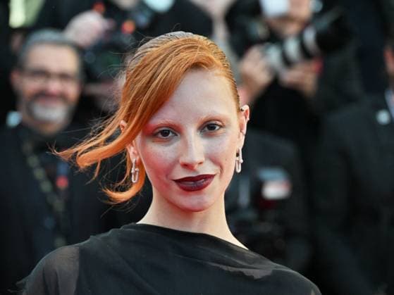 **Cannes, 77th Cannes Film Festival 2024, Eighth evening - red carpet of the film Marcello Mio Cannes, 77th Cannes Film Festival 2024, Eighth evening - Red carpet film Marcello Mio - In the photo: Marie Gaguech Cannes France  Copyright: xIPA ABACAx